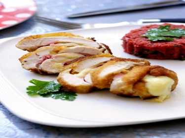 KAŞARLI MANTARLI TAVUK SARMA